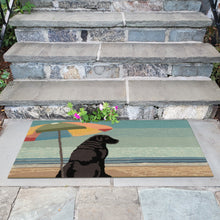 Load image into Gallery viewer, Liora Manne Frontporch Parasol And Pup Indoor Outdoor Area Rug Multi