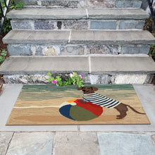 Load image into Gallery viewer, Liora Manne Frontporch Coastal Dog Indoor Outdoor Area Rug Ocean