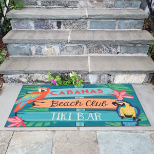 Liora Manne Illusions Summer Signs Indoor/Outdoor Mat Multi