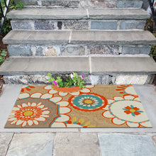 Load image into Gallery viewer, Liora Manne Ravella Florentine Indoor Outdoor Area Rug Sand