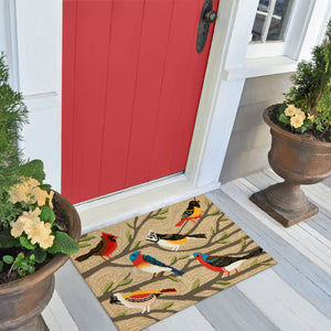 Liora Manne Frontporch Birds Indoor Outdoor Area Rug Multi