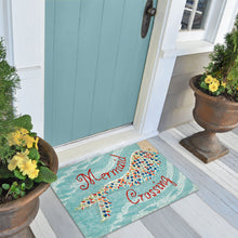 Load image into Gallery viewer, Liora Manne Frontporch Mermaid Crossing Indoor Outdoor Area Rug Water