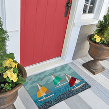 Load image into Gallery viewer, Liora Manne Frontporch Sail Away Indoor Outdoor Area Rug Sea