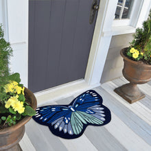 Load image into Gallery viewer, Liora Manne Frontporch Monarch Indoor Outdoor Rug Blue