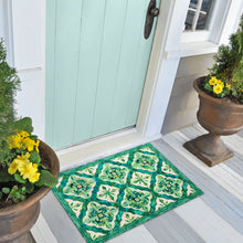 Load image into Gallery viewer, Liora Manne Illusions Madrid Indoor Outdoor Area Mat Emerald