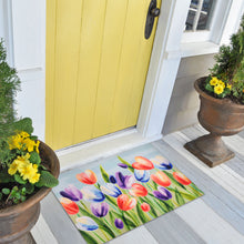 Load image into Gallery viewer, Liora Manne Illusions Tulips Indoor Outdoor Area Mat Multi