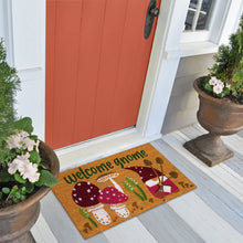 Load image into Gallery viewer, Liora Manne Natura Welcome Gnome Outdoor Door Mat Natural