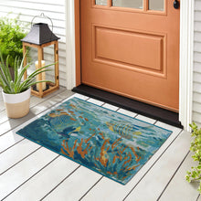 Load image into Gallery viewer, Liora Manne Esencia Fantasea Indoor Outdoor Mat Ocean
