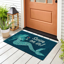 Load image into Gallery viewer, Liora Manne Natura Swim On In Outdoor Door Mat Ocean