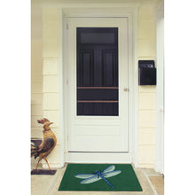 Load image into Gallery viewer, Liora Manne Frontporch Garden Dragonfly Indoor Outdoor Area Rug Green