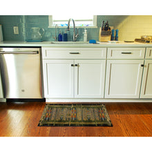 Load image into Gallery viewer, Liora Manne Esencia Tribal Stripe Indoor Outdoor Mat Green