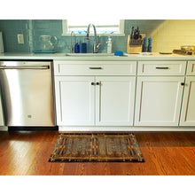 Load image into Gallery viewer, Liora Manne Esencia Tribal Stripe Indoor Outdoor Mat Gold