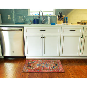 Liora Manne Esencia Heriz Indoor Outdoor Mat Red/multi