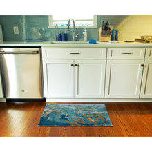 Load image into Gallery viewer, Liora Manne Esencia Fantasea Indoor Outdoor Mat Ocean