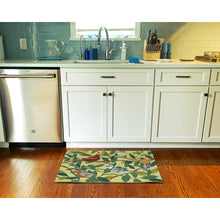 Load image into Gallery viewer, Liora Manne Esencia Birds Of A Feather Indoor Outdoor Mat Green