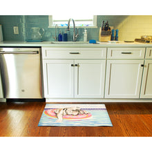 Load image into Gallery viewer, Liora Manne Illusions Pool Dog Indoor Outdoor Mat Blue