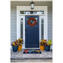 Load image into Gallery viewer, Liora Manne Frontporch Palms Indoor Outdoor Area Rug Navy