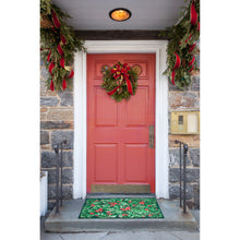 Load image into Gallery viewer, Liora Manne Illusions Holly Berry Indoor Outdoor Mat Green