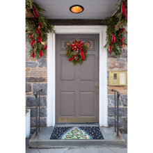 Load image into Gallery viewer, Liora Manne Frontporch Xmas Tree Indoor Outdoor Area Rug Midnight