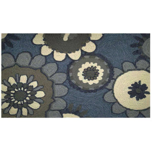 Liora Manne Ravella Florentine Indoor Outdoor Area Rug Denim