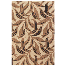 Load image into Gallery viewer, Liora Manne Ravella Leaf Indoor Outdoor Area Rug Neutral