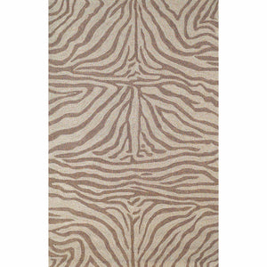 Liora Manne Ravella Zebra Indoor Outdoor Area Rug Brown