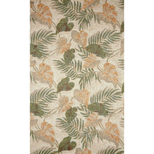 Load image into Gallery viewer, Liora Manne Ravella Tropical Leaf Indoor Outdoor Area Rug Neutral