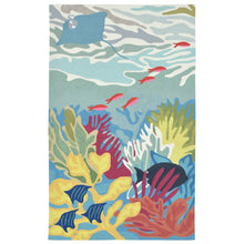 Load image into Gallery viewer, Liora Manne Ravella Ocean View Indoor Outdoor Area Rug Blue