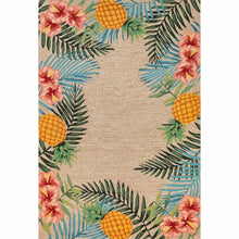 Load image into Gallery viewer, Liora Manne Ravella Tropical Indoor Outdoor Area Rug Neutral