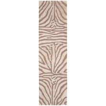 Load image into Gallery viewer, Liora Manne Ravella Zebra Indoor Outdoor Area Rug Brown