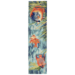 Liora Manne Ravella Tropical Fish Indoor Outdoor Area Rug Ocean