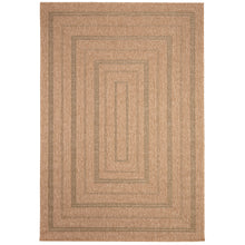 Load image into Gallery viewer, Liora Manne Sahara Multi Border Indoor Outdoor Area Rug Green