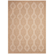 Load image into Gallery viewer, Liora Manne Sahara Links Indoor Outdoor Area Rug Ivory