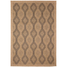 Load image into Gallery viewer, Liora Manne Sahara Links Indoor Outdoor Area Rug Natural