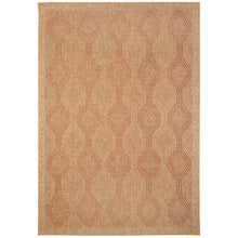 Load image into Gallery viewer, Liora Manne Sahara Links Indoor Outdoor Area Rug Terracotta