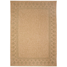 Load image into Gallery viewer, Liora Manne Sahara Block Print Border Indoor Outdoor Area Rug Green