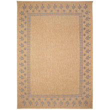 Load image into Gallery viewer, Liora Manne Sahara Block Print Border Indoor Outdoor Area Rug Navy