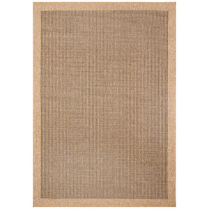 Liora Manne Sahara Texture Border Indoor Outdoor Area Rug Natural