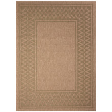 Load image into Gallery viewer, Liora Manne Sahara Diamond Border Indoor Outdoor Area Rug Green