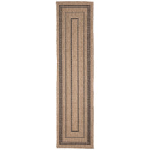 Load image into Gallery viewer, Liora Manne Sahara Multi Border Indoor Outdoor Area Rug Natural