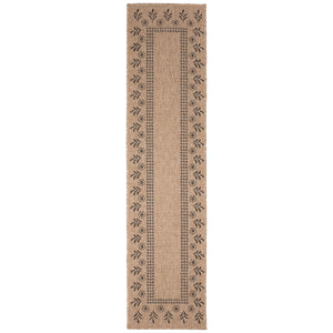 Liora Manne Sahara Block Print Border Indoor Outdoor Area Rug Natural