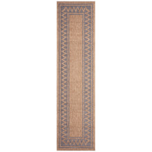 Load image into Gallery viewer, Liora Manne Sahara Diamond Border Indoor Outdoor Area Rug Navy