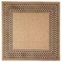 Load image into Gallery viewer, Liora Manne Sahara Diamond Border Indoor Outdoor Area Rug Natural