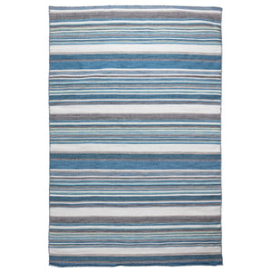 Liora Manne Sonoma Malibu Stripe Indoor Outdoor Area Rug Seascape