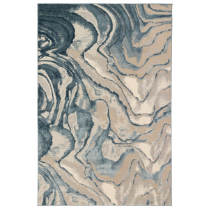 Liora Manne Soho Agate Indoor Area Rug Blue