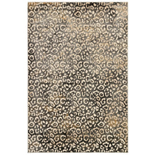 Load image into Gallery viewer, Liora Manne Soho Leopard Indoor Area Rug Black