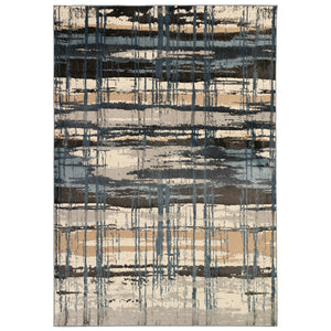 Liora Manne Soho Contempo Indoor Area Rug Navy