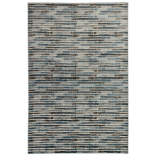 Load image into Gallery viewer, Liora Manne Soho Stripe Indoor Area Rug Blue