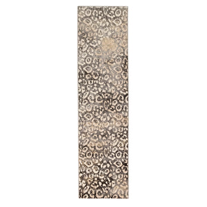 Liora Manne Soho Leopard Indoor Area Rug Black