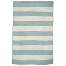 Load image into Gallery viewer, Liora Manne Sorrento Rugby Stripe Indoor Outdoor Area Rug Water